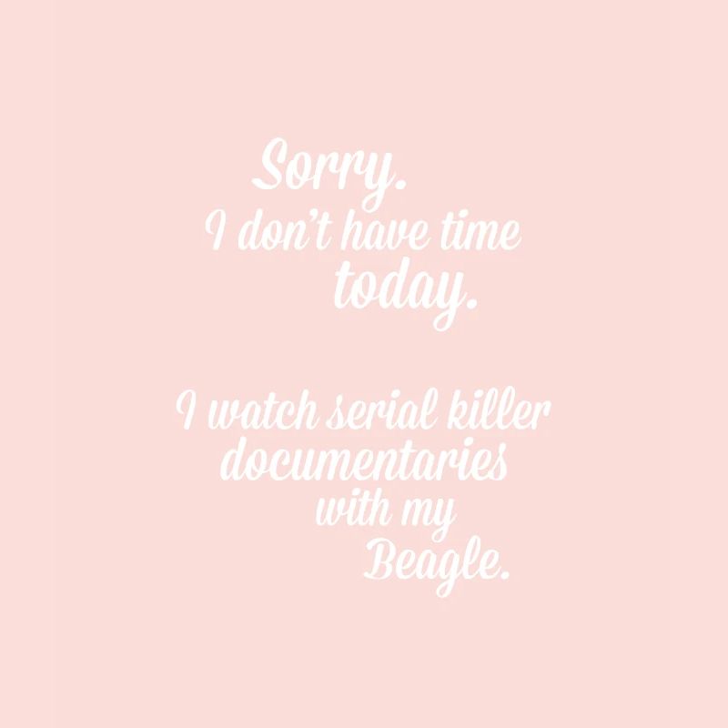 Je regarde des documentaires avec mon beagle