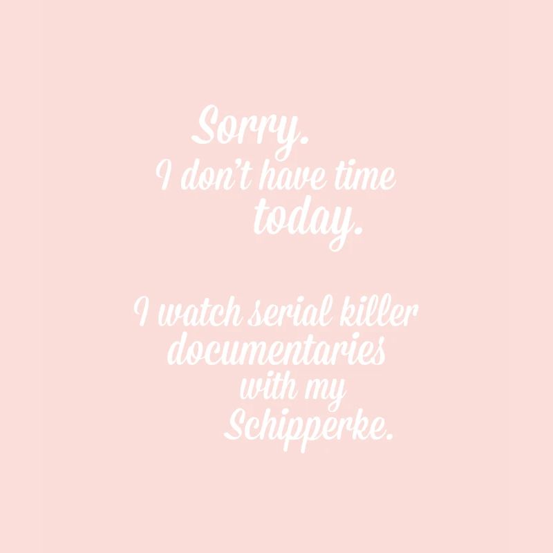 Je regarde des documentaires avec mon Schipperke