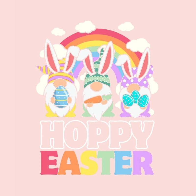 Hoppy Easter - Gnome Easter Eggs