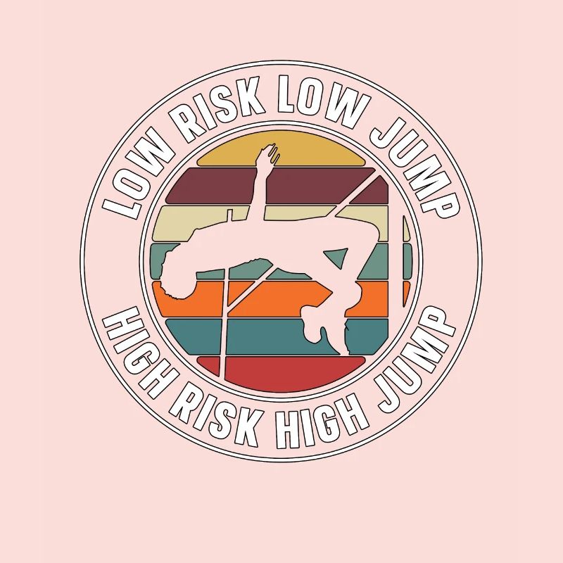 High Jump Low Risk Low Jump High Retro Pole Vault