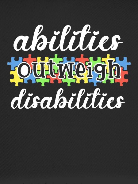Autism awareness - abilities predominate