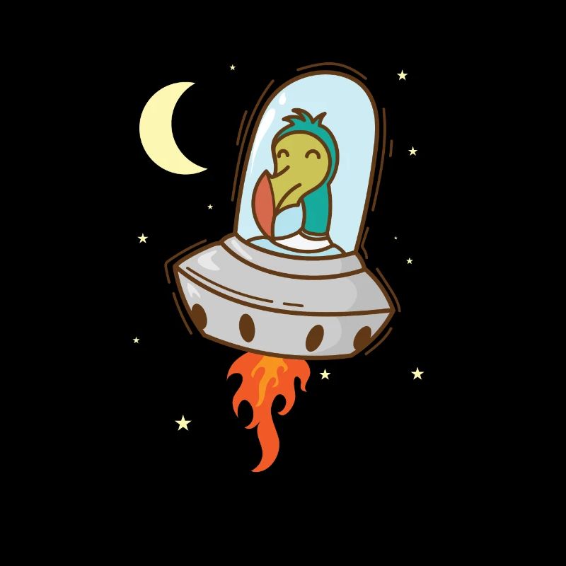 Dodo dans l’espace Oiseau de l’île Maurice