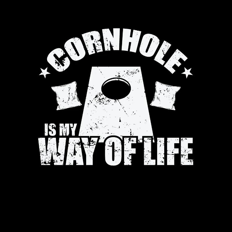 Cornhole est mon passe-temps de jeu de mode de vie