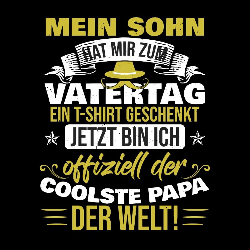 Vatertagsgeschenk Sohn Papa Dad Vater