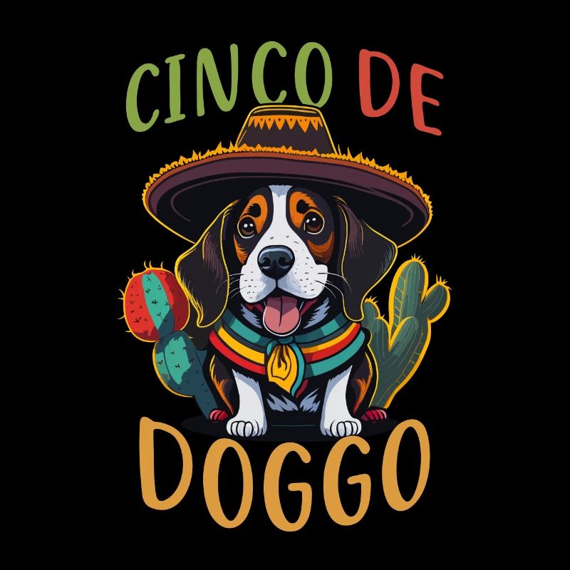 Cinco de Mayo Beagle Cinco de Doggo Beagle