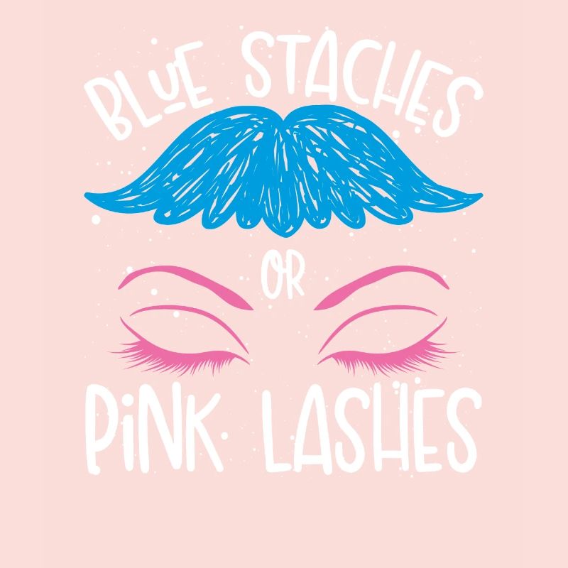 Blaue Stäbe Oder Rosa Wimpern