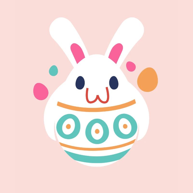 Lapin de Pâques Lapin de vacances