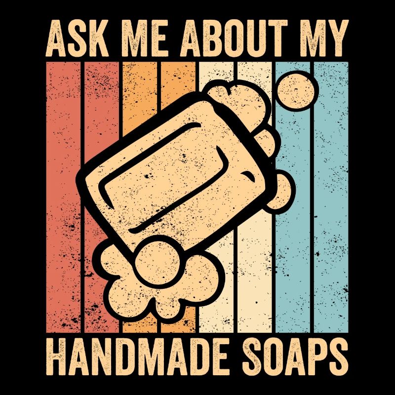 Funny soap making soap maker