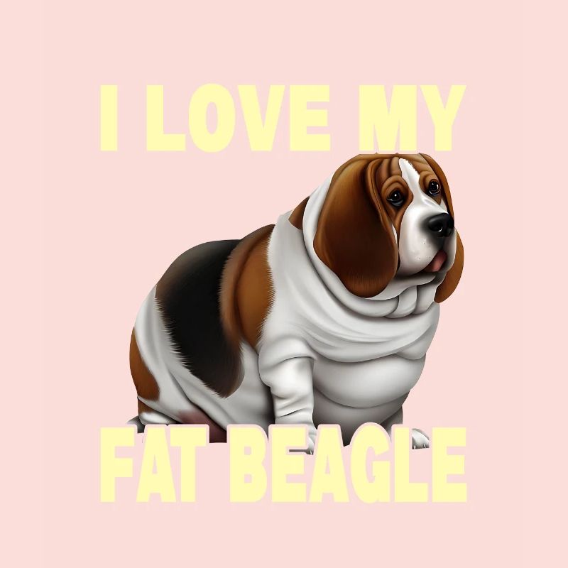 J’aime mon gros beagle
