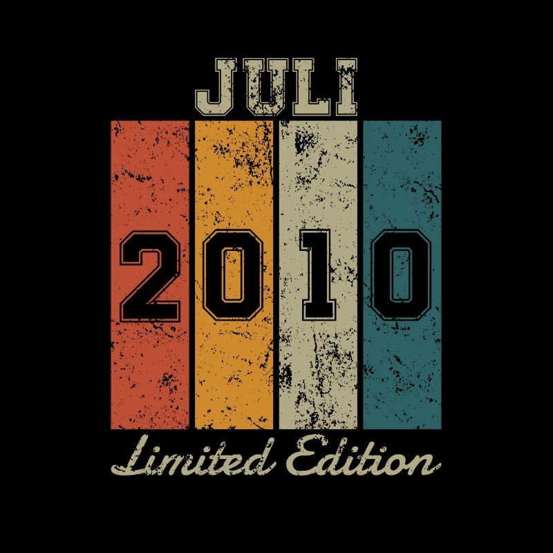 Date de naissance: Juillet 2010 - Edition Limitée Rétro