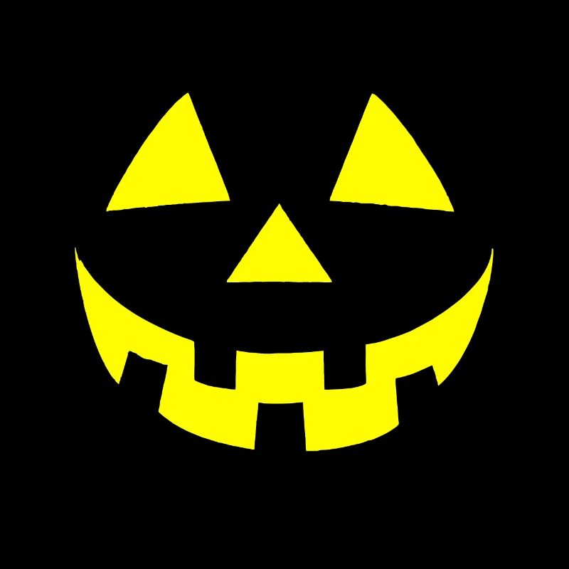 Gruseliges Halloween-Kürbisgesicht Süßes oder Saures einfach