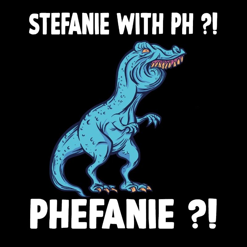 Stefanie Shirt Funny Trex Meme Overbite