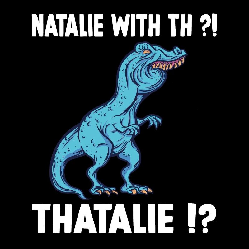 TRex Meme Dino avec overbite Natalie avec th Natha
