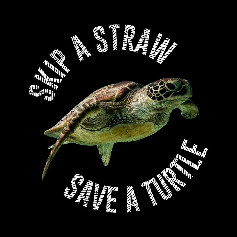Skip A Straw Save A Turtle Environment Turtle