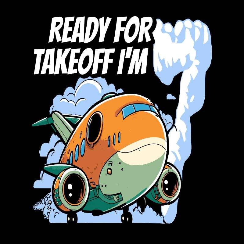 Ready for Takeoff I'm seven - 7nd Birthday Boy