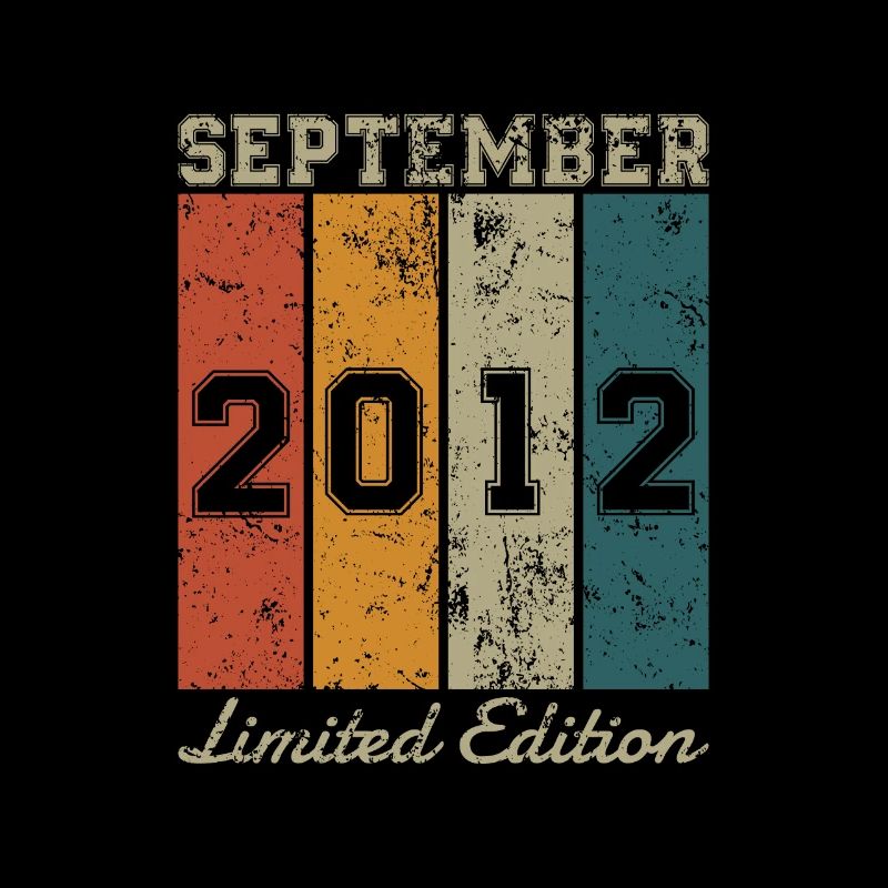 Date de naissance : Septembre 2012 - Limited Edition Retro