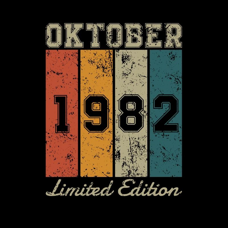 Date de naissance : Octobre 1982 - Edition Limitée Rétro
