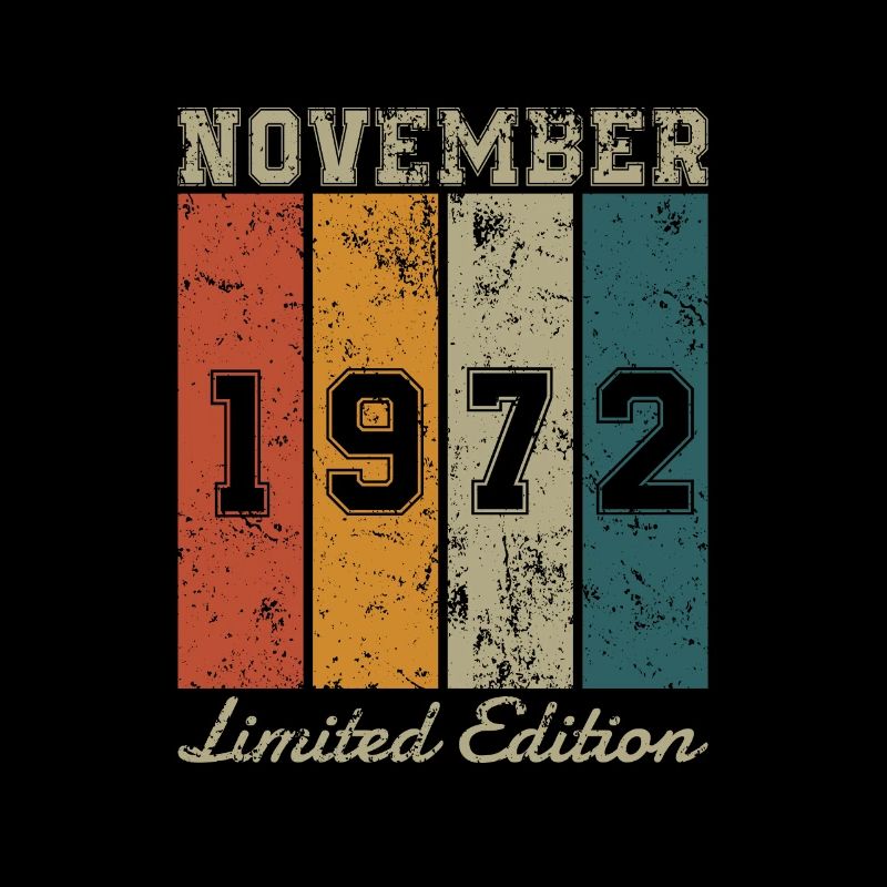 Date de naissance : Novembre 1972 - Edition Limitée Rétro