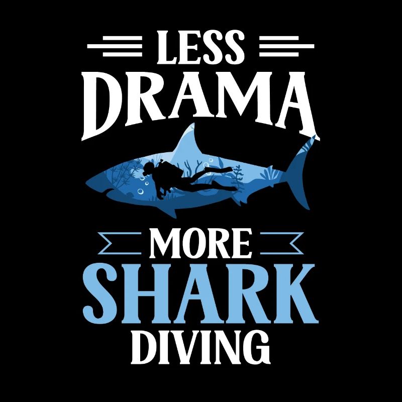 Moins de drame Plus de plongée avec les requins Plongée avec les requins
