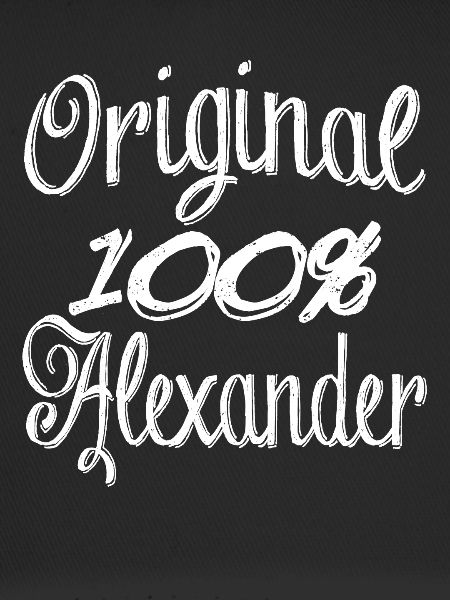 Original 100% Alexander
