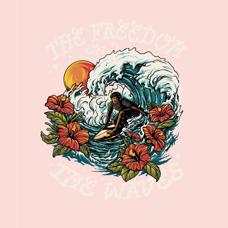 Tropical wave surfing