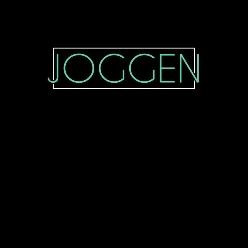 Joggen Schriftzug