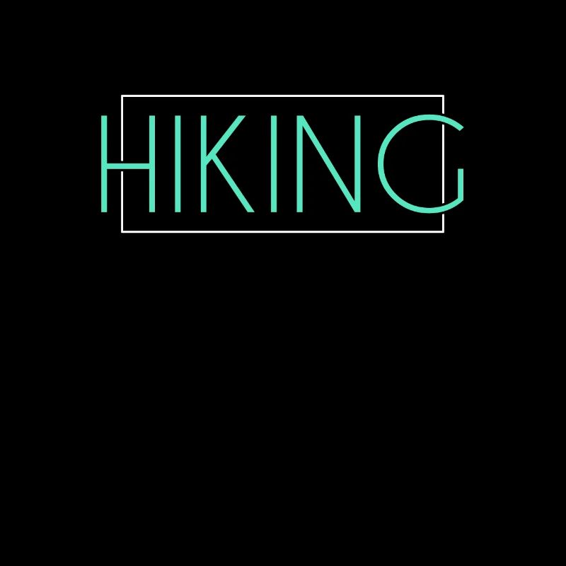 Hiking lettering