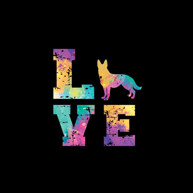 German shepherd Love