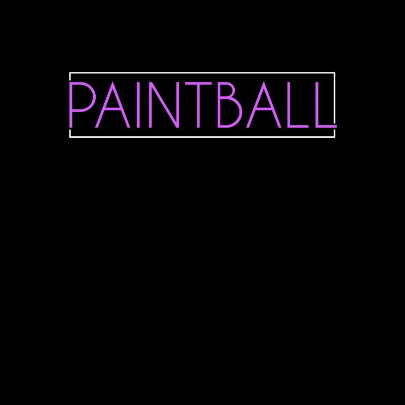 Lettrage de paintball