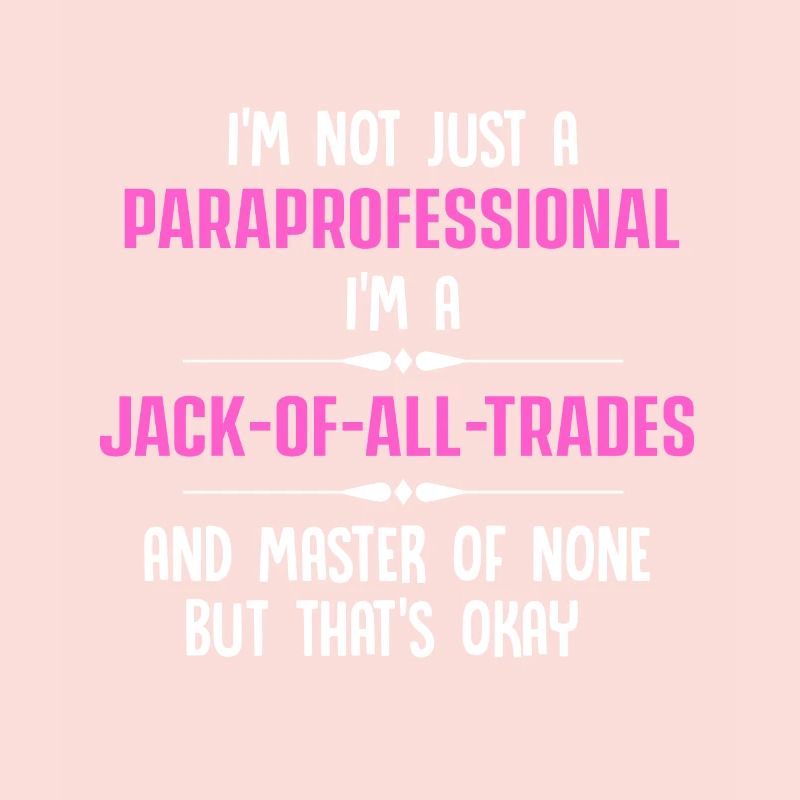 Paraprofessional Teacher Para Educator