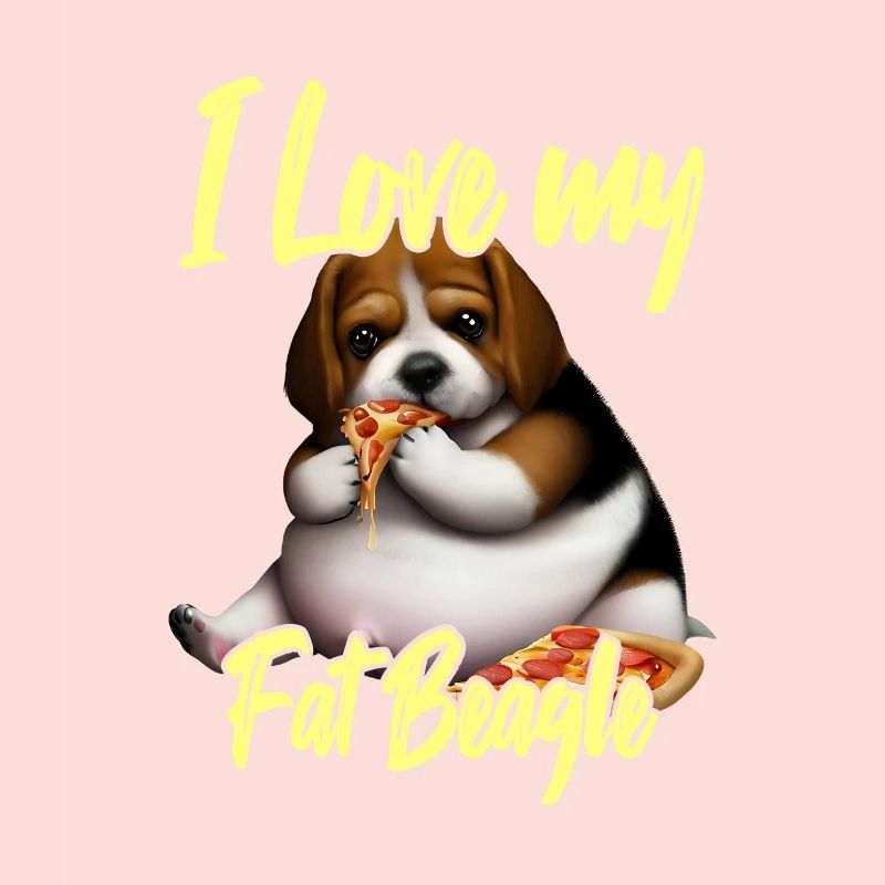 J’aime mon gros beagle