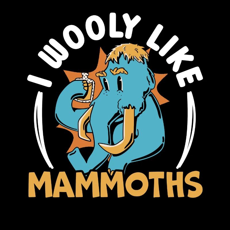 Mammoth Elephant Wildlife Extinct Animal Lover
