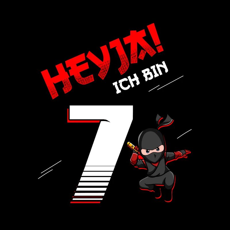 7. Geburtstag Junge 7 Jahre alt