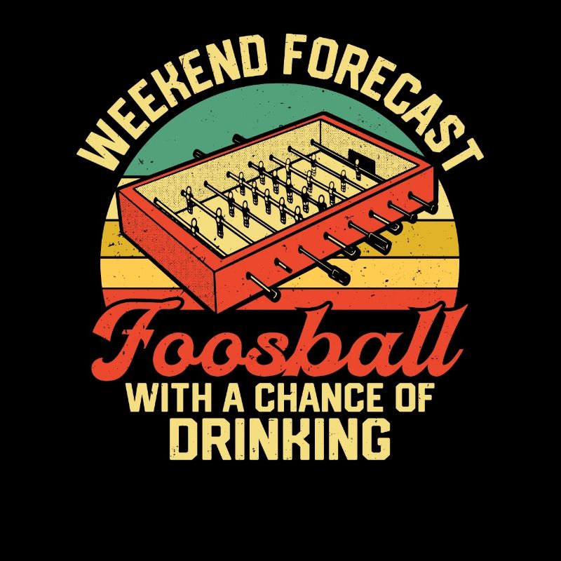Weekend Forecast Foosball Retro Table Soccer Playe
