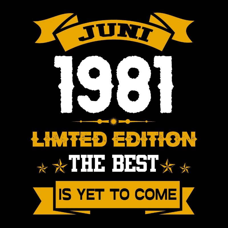 Juni 1981 Geburtstagsgeschenk