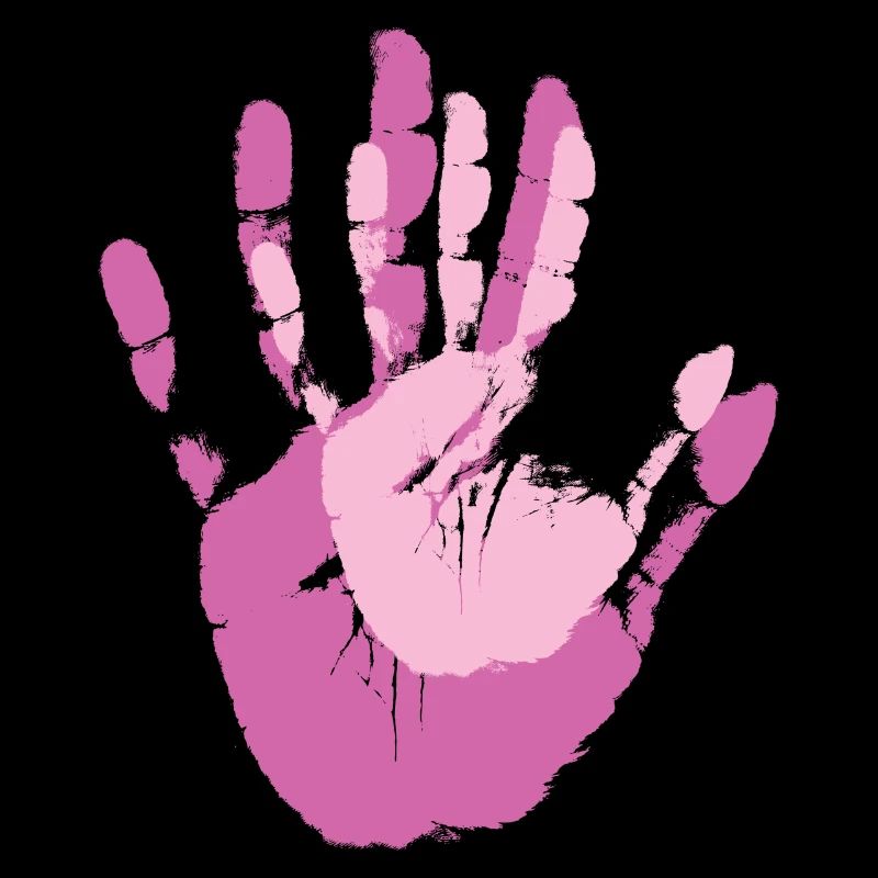 Mama und Ich Handflächen