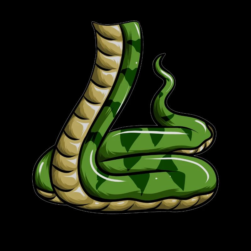 Serpent Reptilien, Pangolin, Corps de Serpent