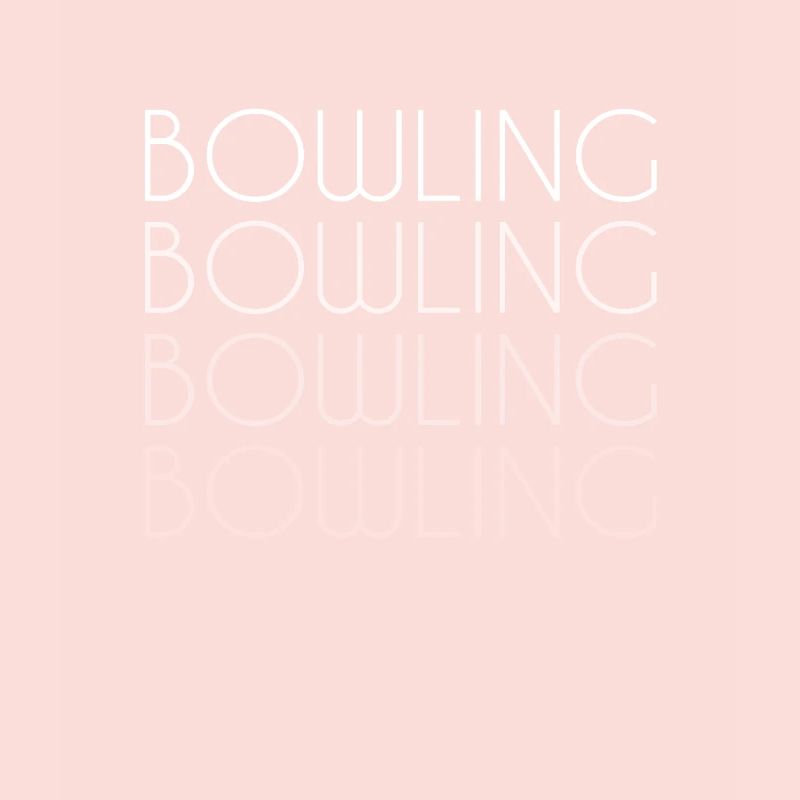 Bowling lettering