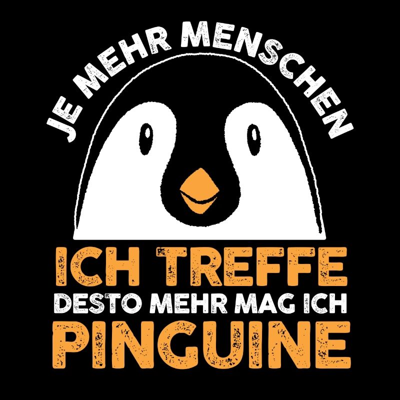 Tiermotiv Pinguin