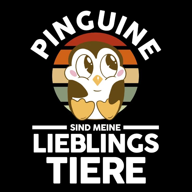 Tiermotiv Pinguin