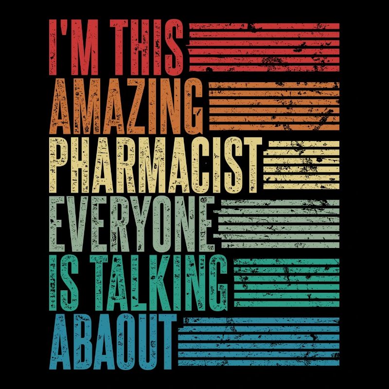 Vintage Pharmacist Pharmacist Gift Retro