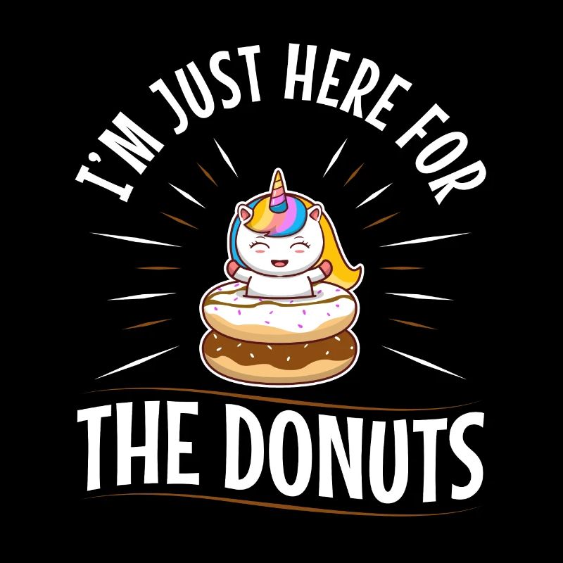 I'm just here for the donuts