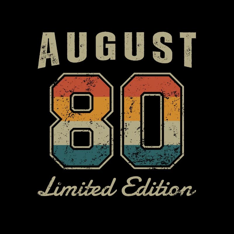 Date de naissance : Août 1980 - Edition Limitée Rétro