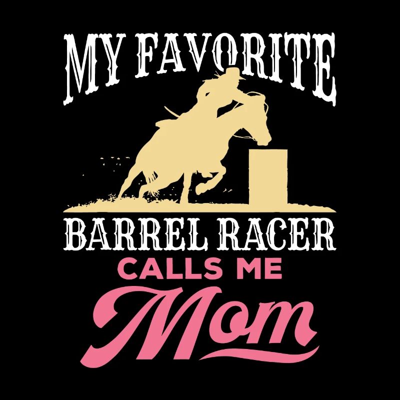 Course de barils Maman Cheval Préféré Coureur de barils