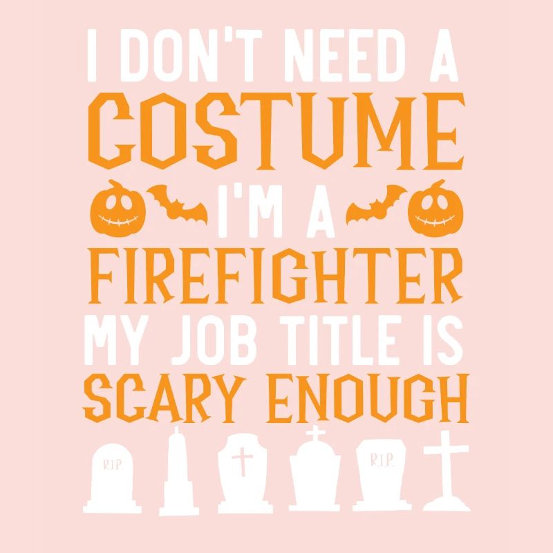 Feuerwehrmann Halloween Süßes oder Saures Feuerwehrmann