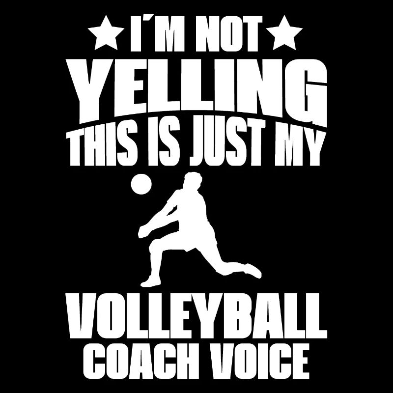 Je ne crie pas, c’est juste ma voix de volleyball