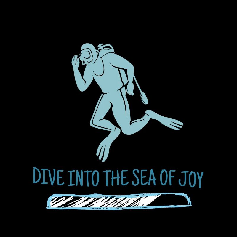 Plongez dans la mer de joie Retro Diver Designs