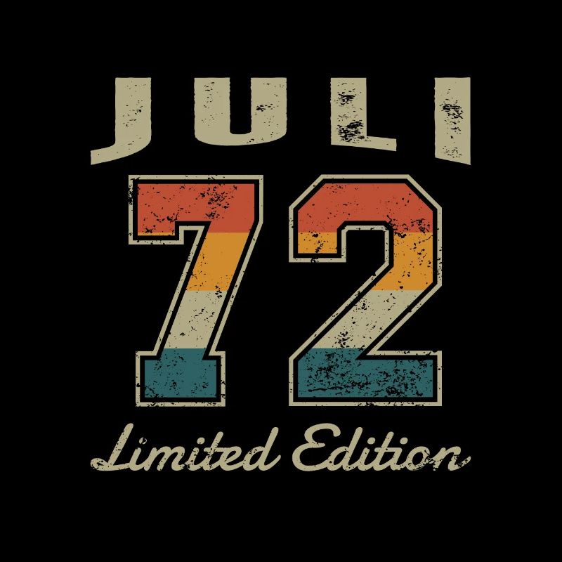 Date de naissance : Juillet 1972 - Edition Limitée Rétro