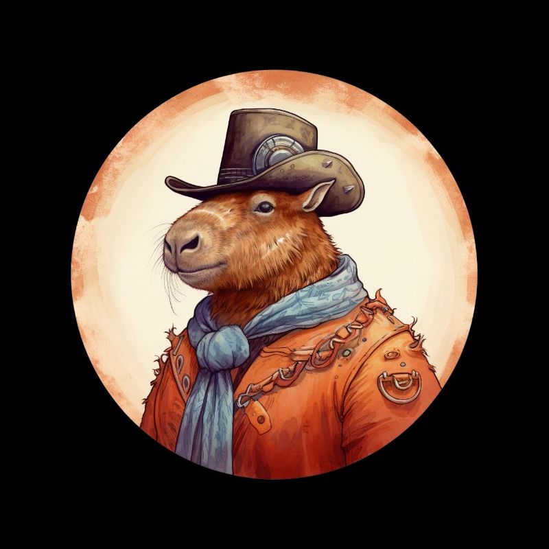 Capybara Cowboy