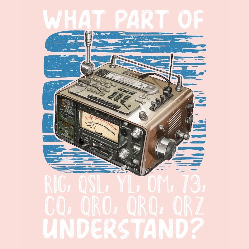 Ham Radio Operator Morse Code Radioactivity